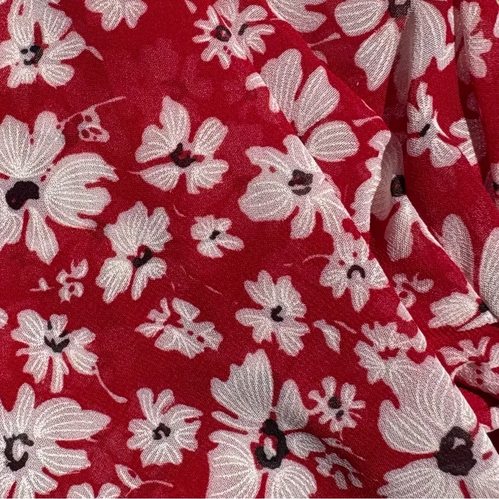 Anthropologie Headband in Red Floral Motif. Brand new! - Picture 9 of 13